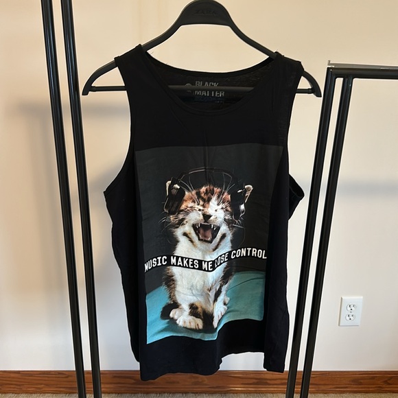 Black Matter Graphic Tank - Picture 2 of 3
